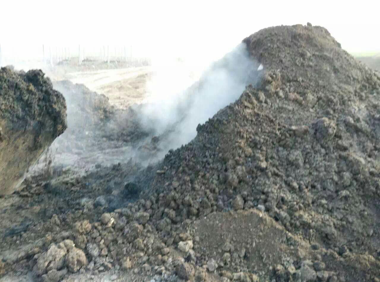 鸡粪牛粪花生壳混合发酵