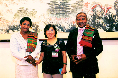 康源绿洲和赞比亚的农业合作